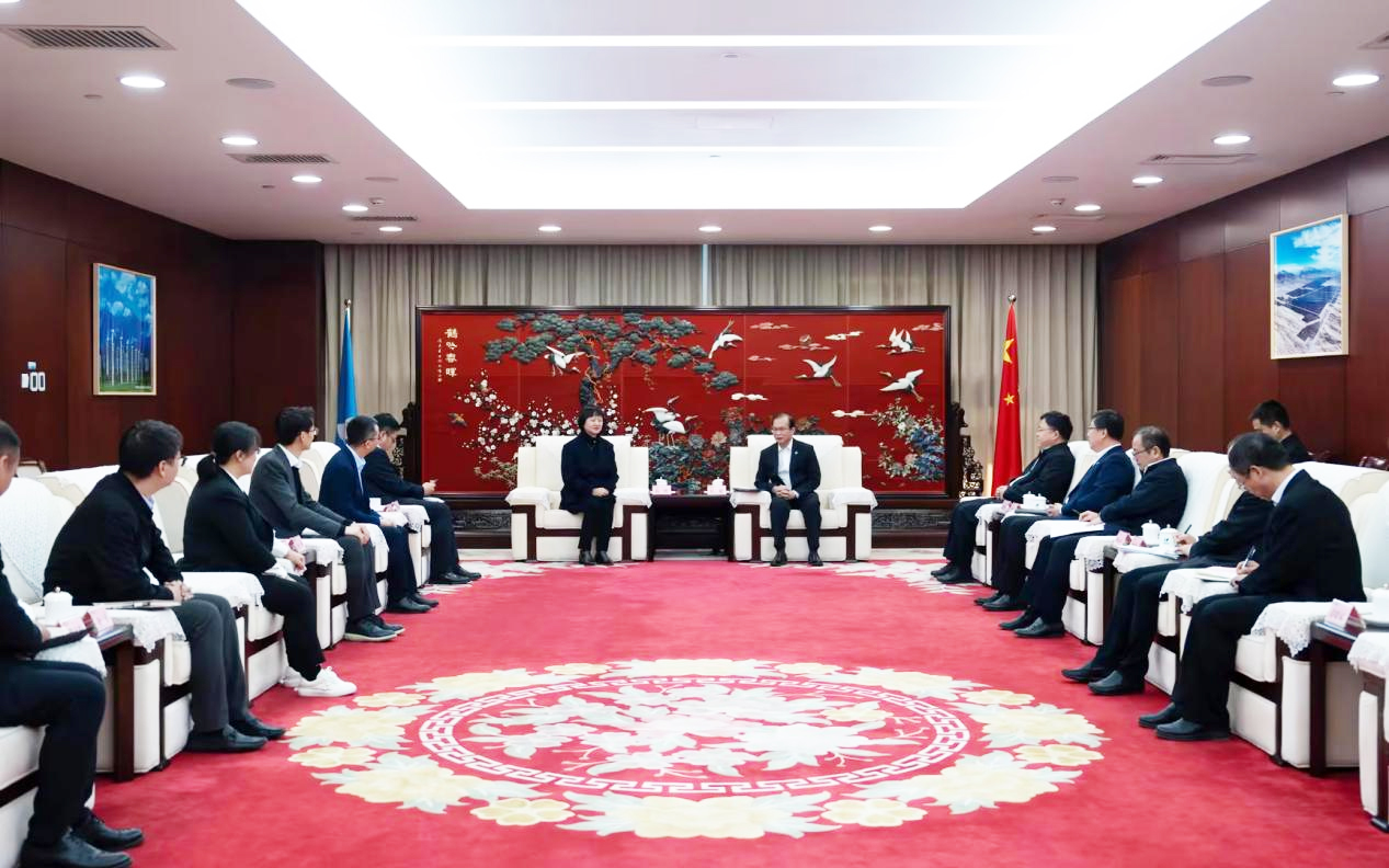 1xBETSignup官方网站股份董事长高玲拜访中国华电董事长江毅